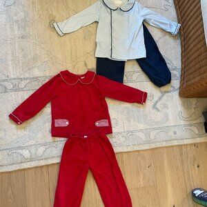 Cecil & Lou/Elizabeth & James Size 4T Matching Corduroy Sets Bundle